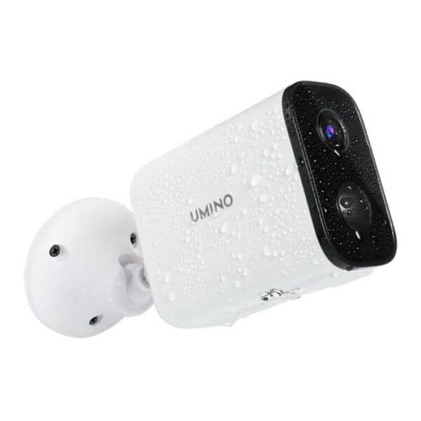 UMINO | C1 Security Battery Camera | IP65 Waterproof | SD Storage